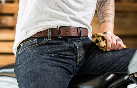 Breath-taking belts that break fashion rules for men today